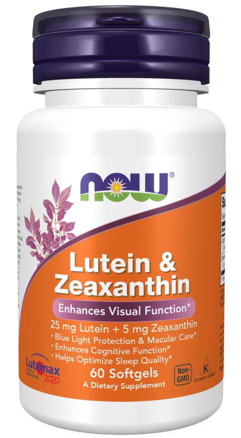 Image of Lutein 25mg & Zeaxanthin 5mg 60sgcaps