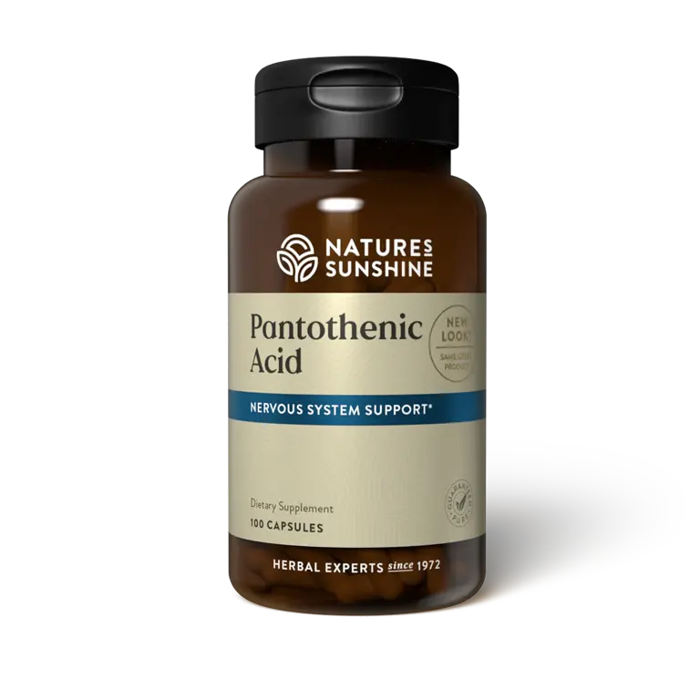 Pantothenic Acid 100 Capsules-Matakana Pharmacy