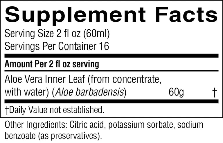 Aloe Vera Juice 946ml-Matakana Pharmacy
