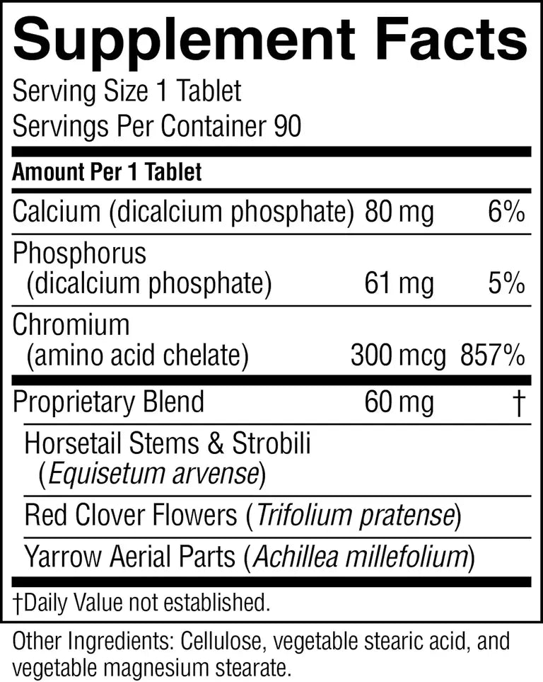 Chromium GTF 90 Tablets-Matakana Pharmacy