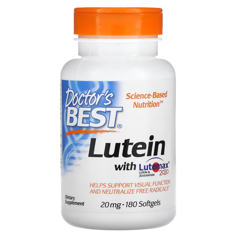 Image of Lutein with Lutemax (20mg) 180caps