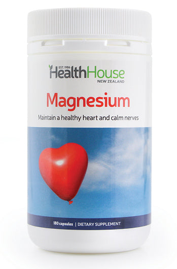 Magnesium 180 Capsules-Matakana Pharmacy