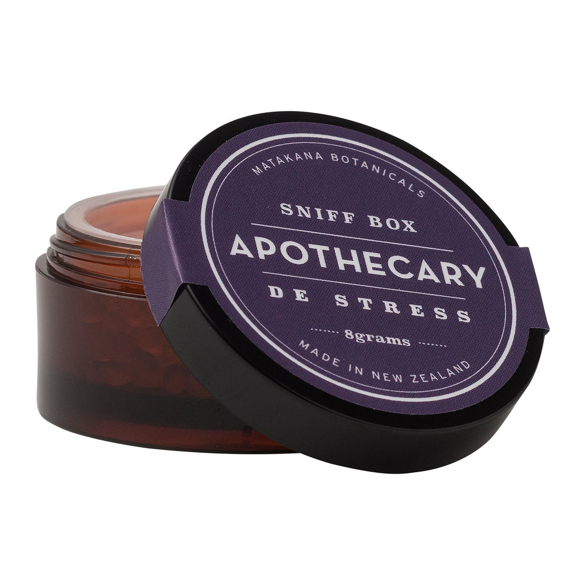Apothecary De Stress sniff box 8g, lavender, ylang ylang and marjoram