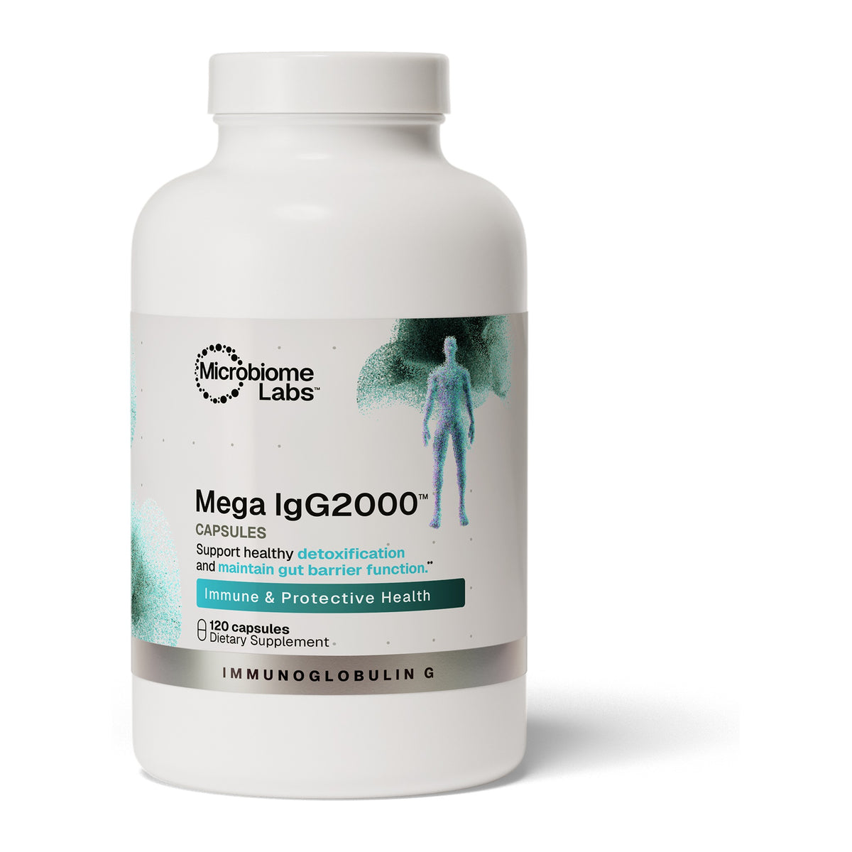 Microbiome Labs MegaIgG2000, front of pack