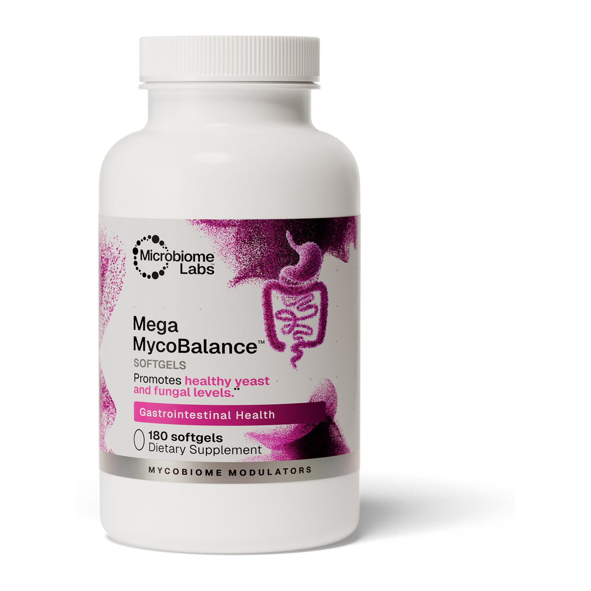 Microbiome Labs MegaMycoBalance, front of pack
