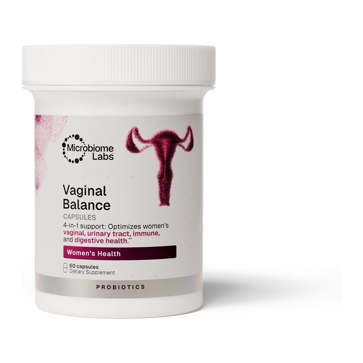 Microbiome Labs Vaginal Balance, front of pack