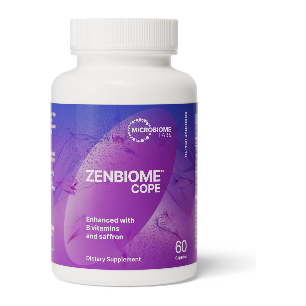 Microbiome Labs ZenBiome Cope, front of pack