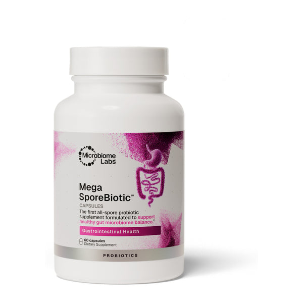 MegaSporeBiotic 60 Capsules | Microbiome Labs-Microbiome Labs-Matakana Pharmacy