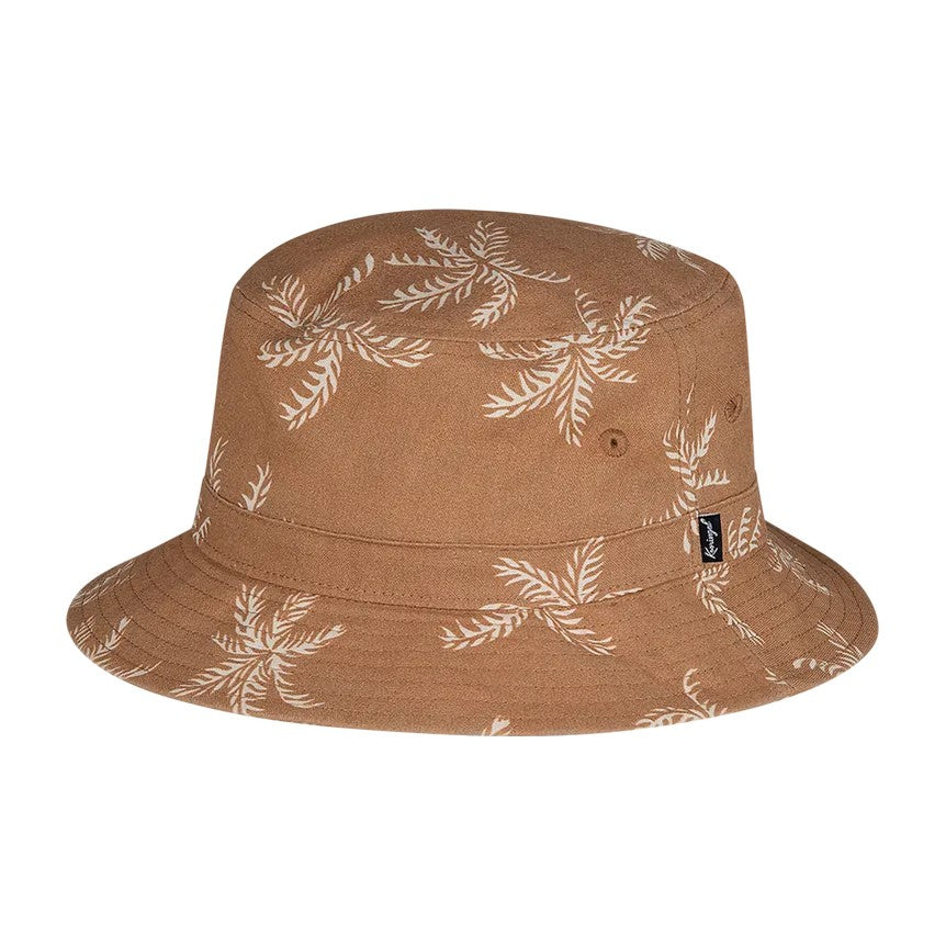 Kooringal Men's Bucket Hat Palm Valley in Chai, front