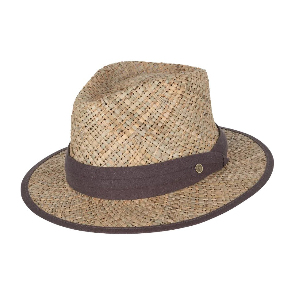 Kooringal Men's Drover Hat Laguna in Black, front