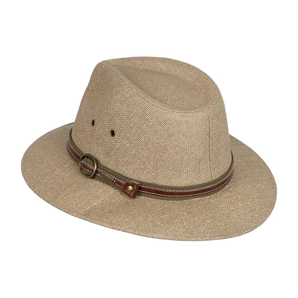 Kooringal Men's Drover Hat Manassa in Stone, view 4