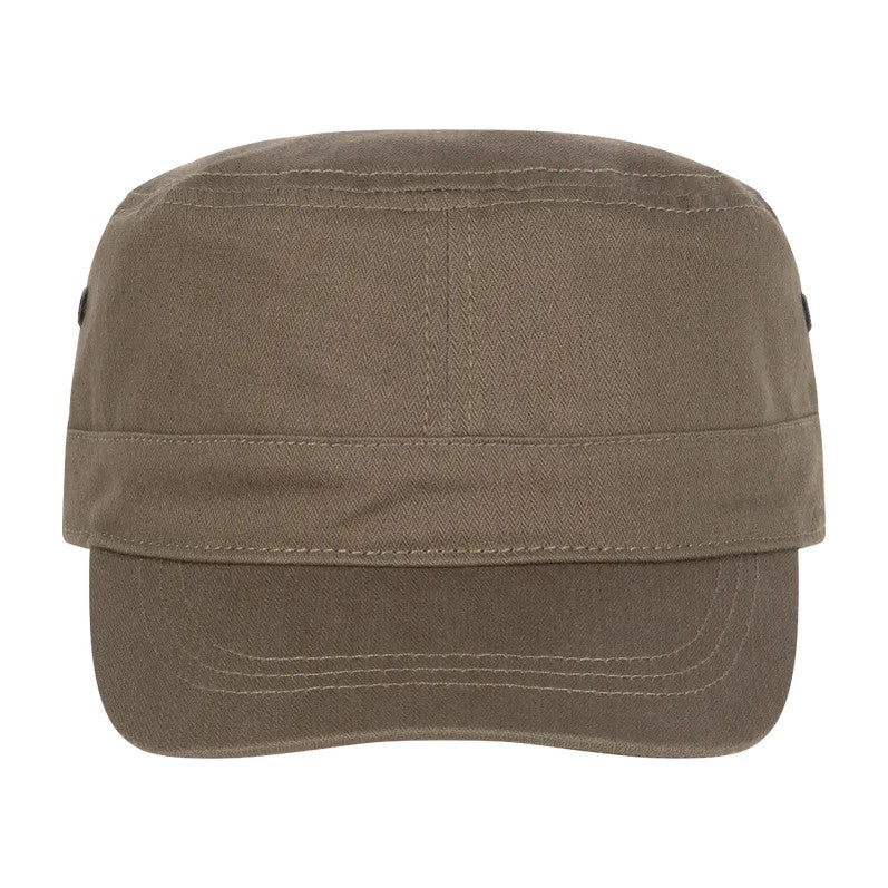 Kooringal Men's Mao Cap Ruben in Light Olive, view 2