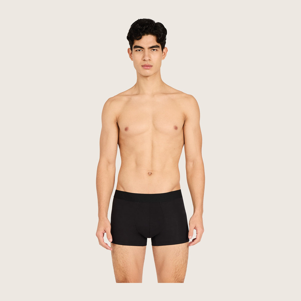 Men's Everyday Boxers in black, Boody organically grown bamboo