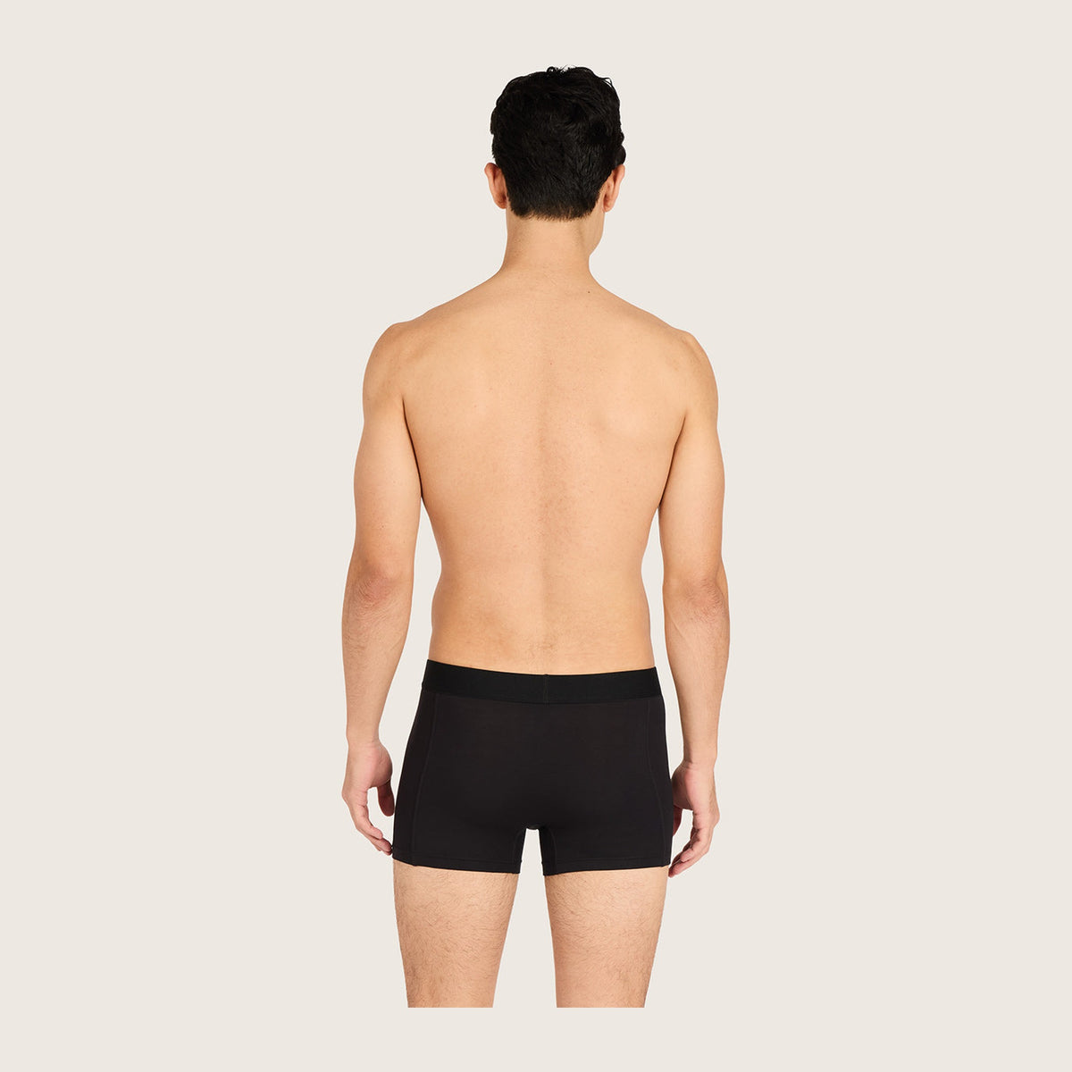 Men's Everyday Boxers in black, Boody organically grown bamboo
