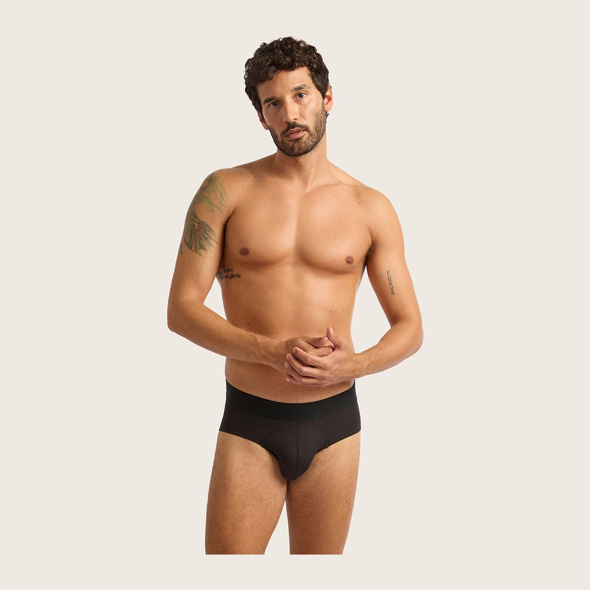 Men's Original Briefs in black, Boody organically grown bamboo