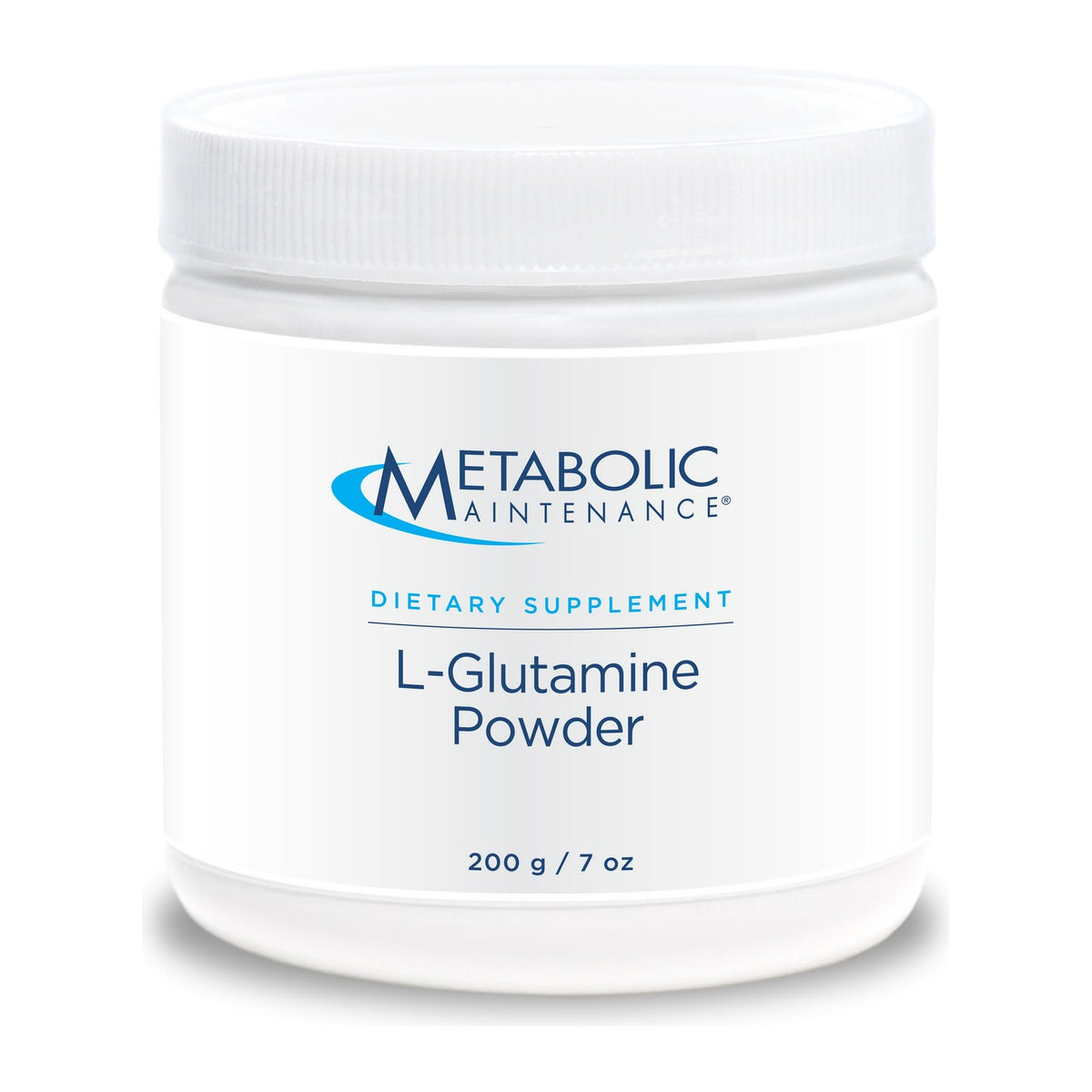 Metabolic Maintenance L-Glutamine 500mg, front of the bottle