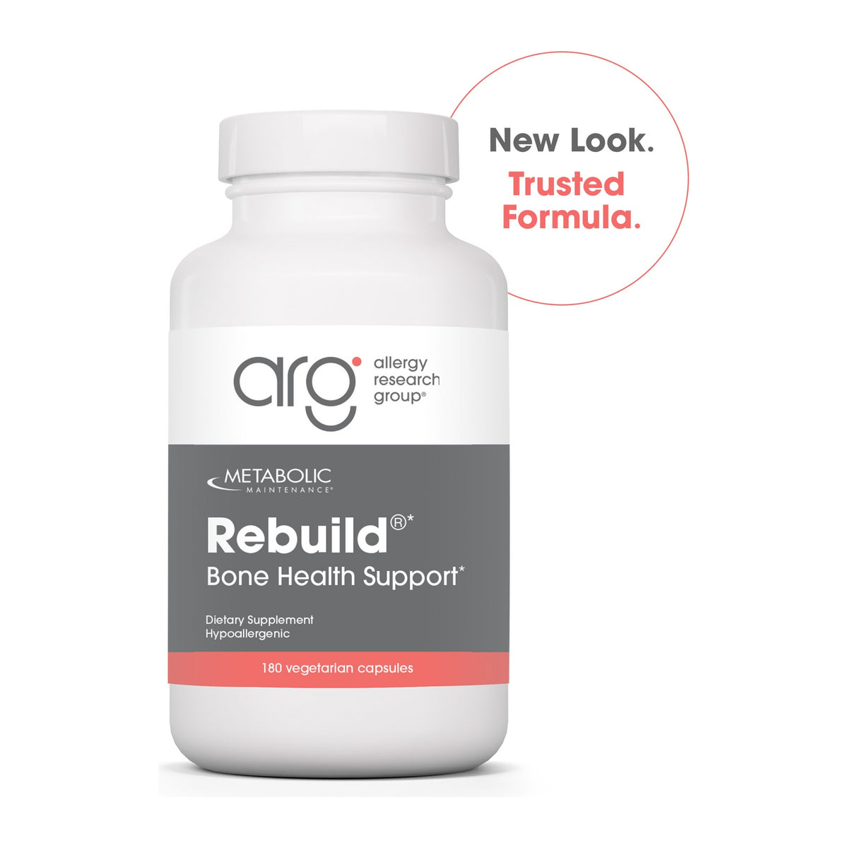 Metabolic Maintenance Rebuild, front of the bottle