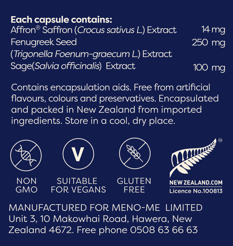 Merry Peri 120 Capsules-MenoMe-Matakana Pharmacy