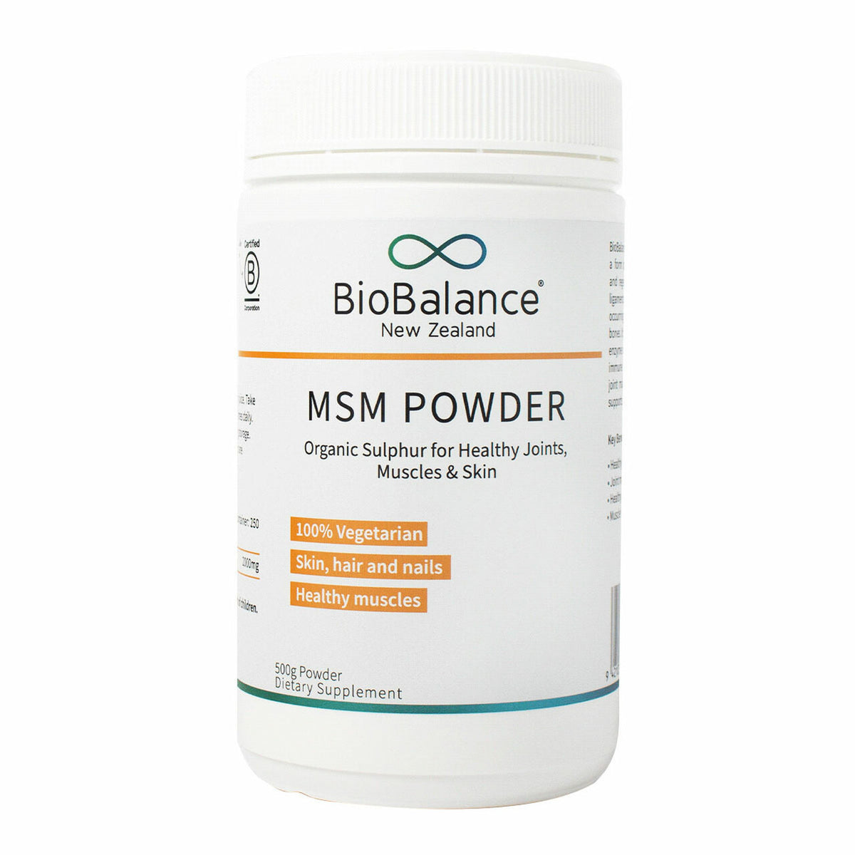Image of MSM 500g powder