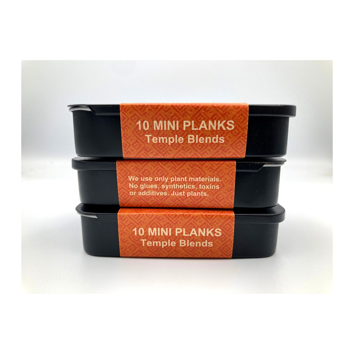 Mini Sampler Tin - Temple Blend Range 10 Tiles incense tiles close up
