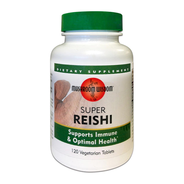 Mushroom Wisdom Super Reishi, front of pack