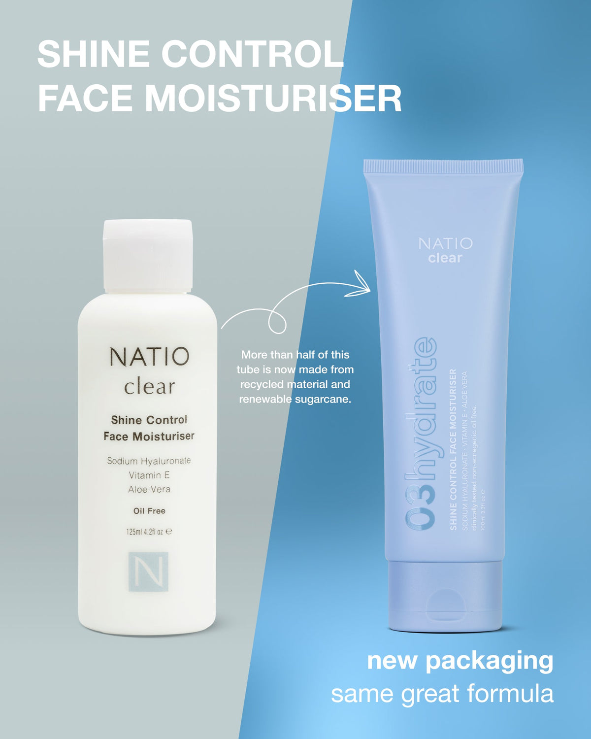 Clear Shine Control Face Moisturiser 100ml