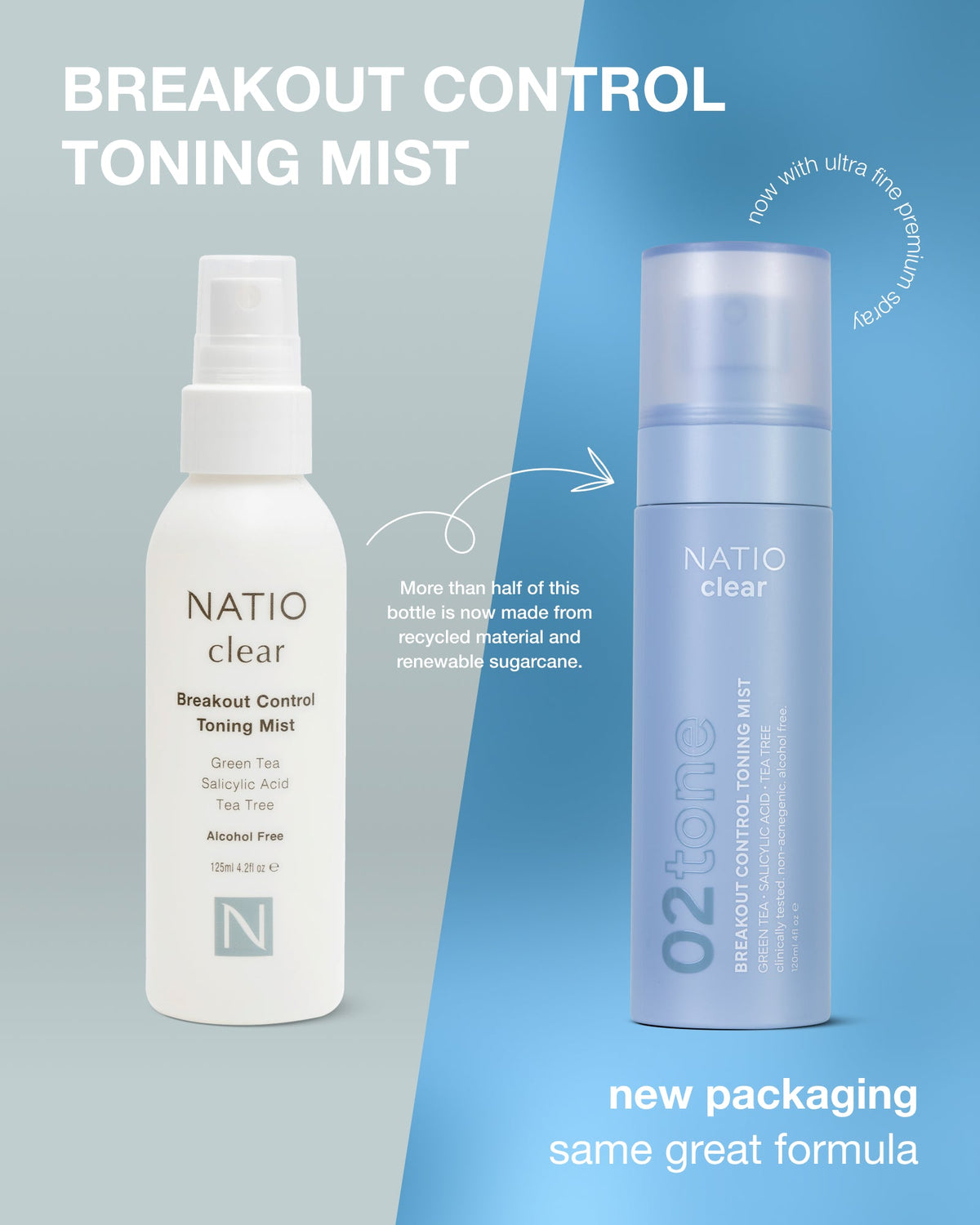Clear Breakout Control Toning Mist 120ml