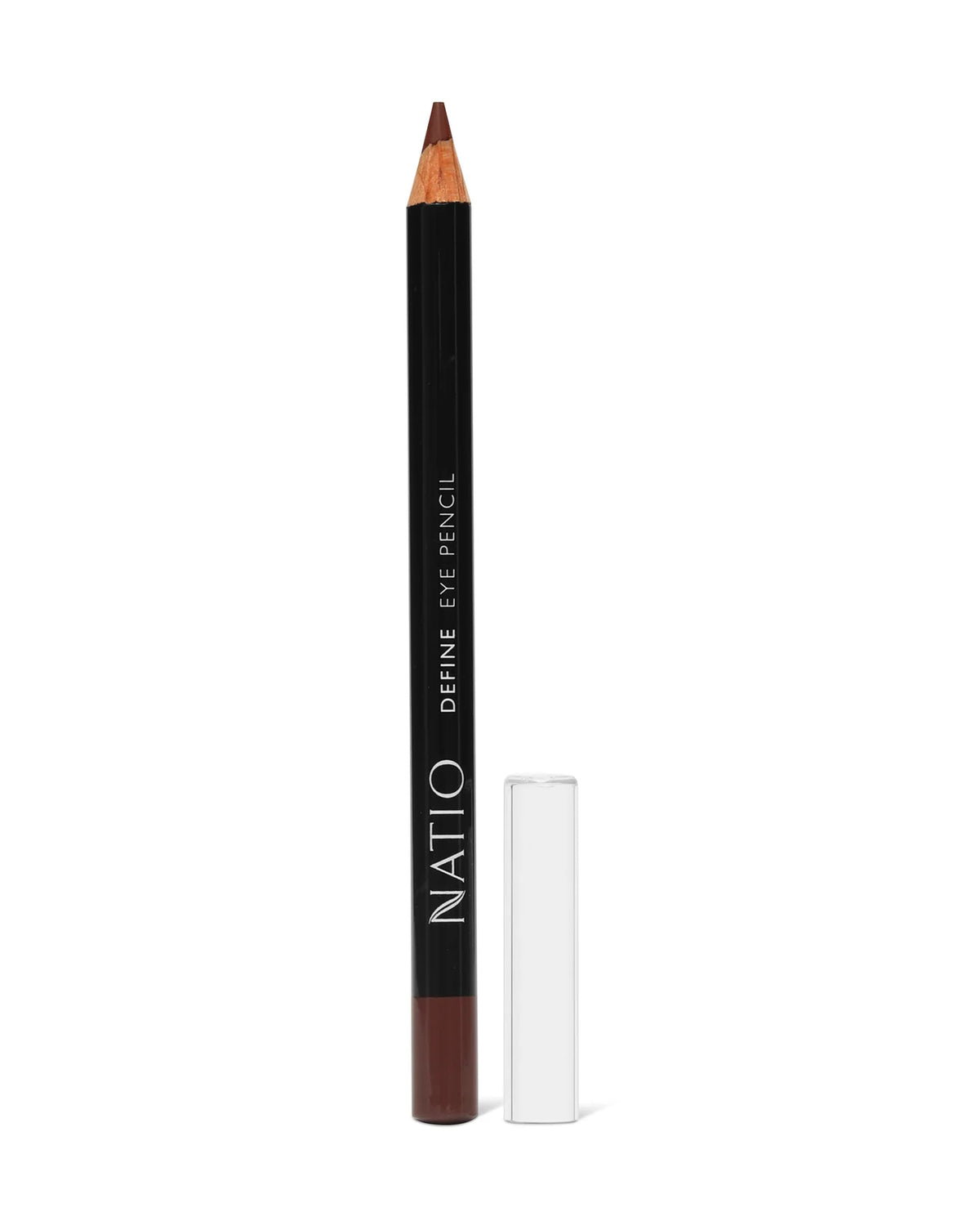 Image of natio define eye pencil in brown colour