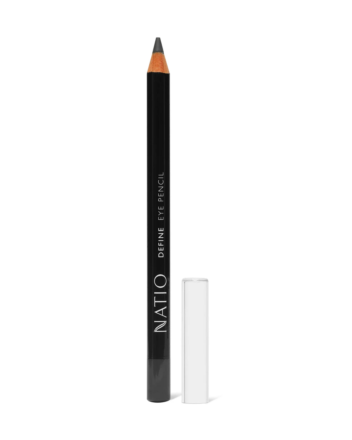Image of natio define eye pencil in charcoal colour
