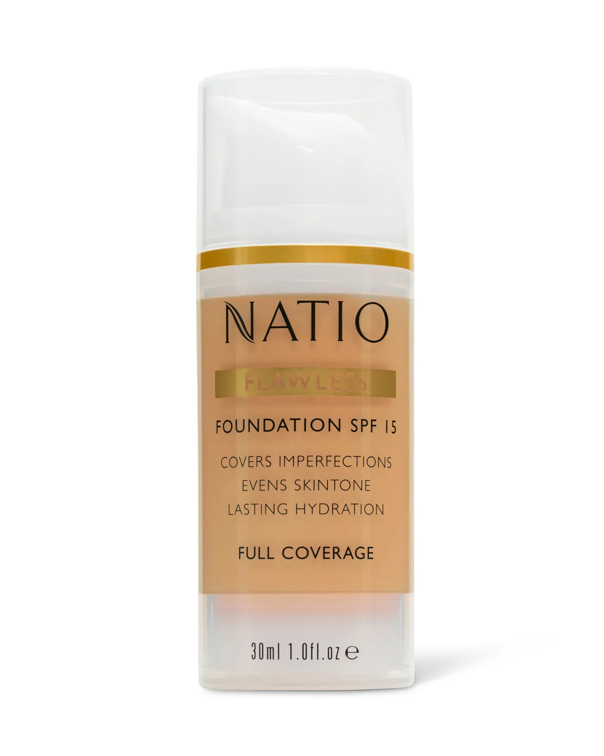 Image of natio foundation in medium colour