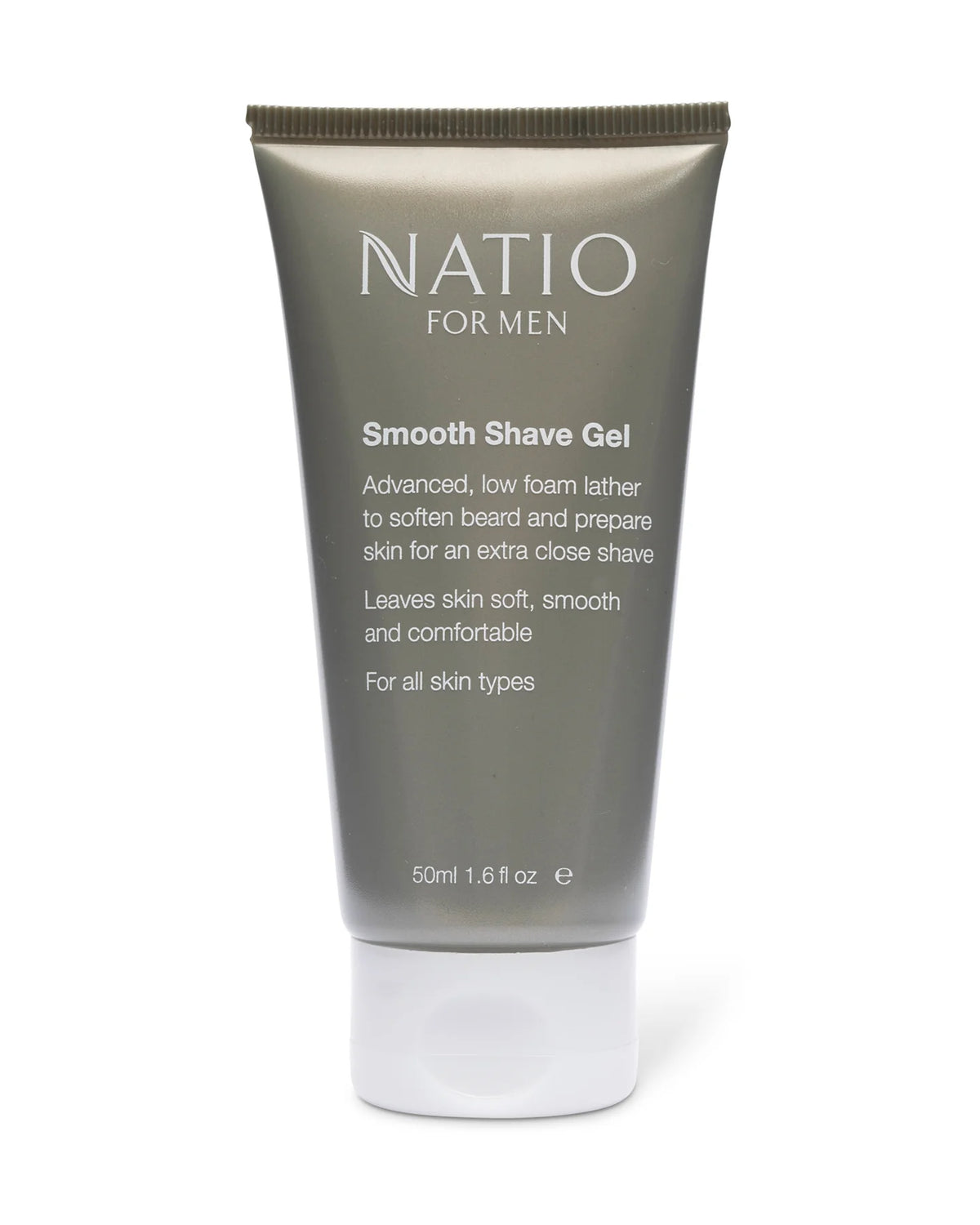Image of natio for men smooth shave gel 50mL