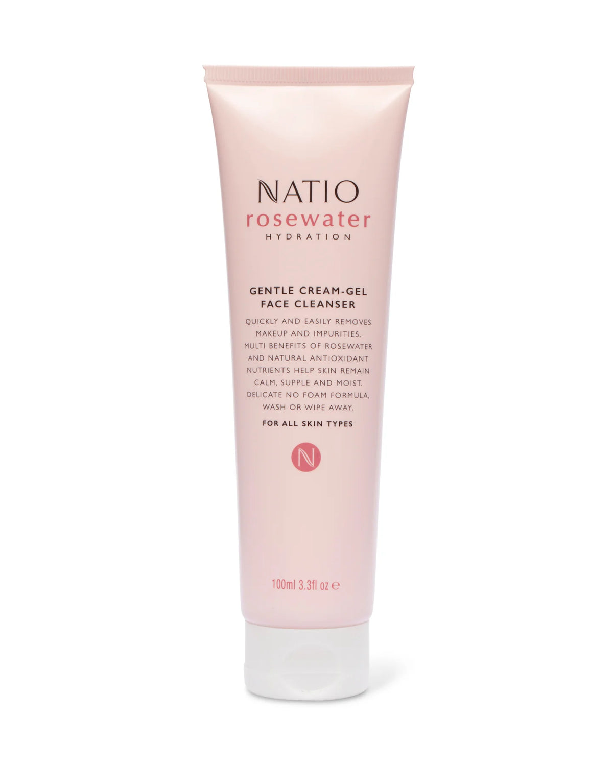 Image of NATIO Rosewater Gel Cleanser 100ml