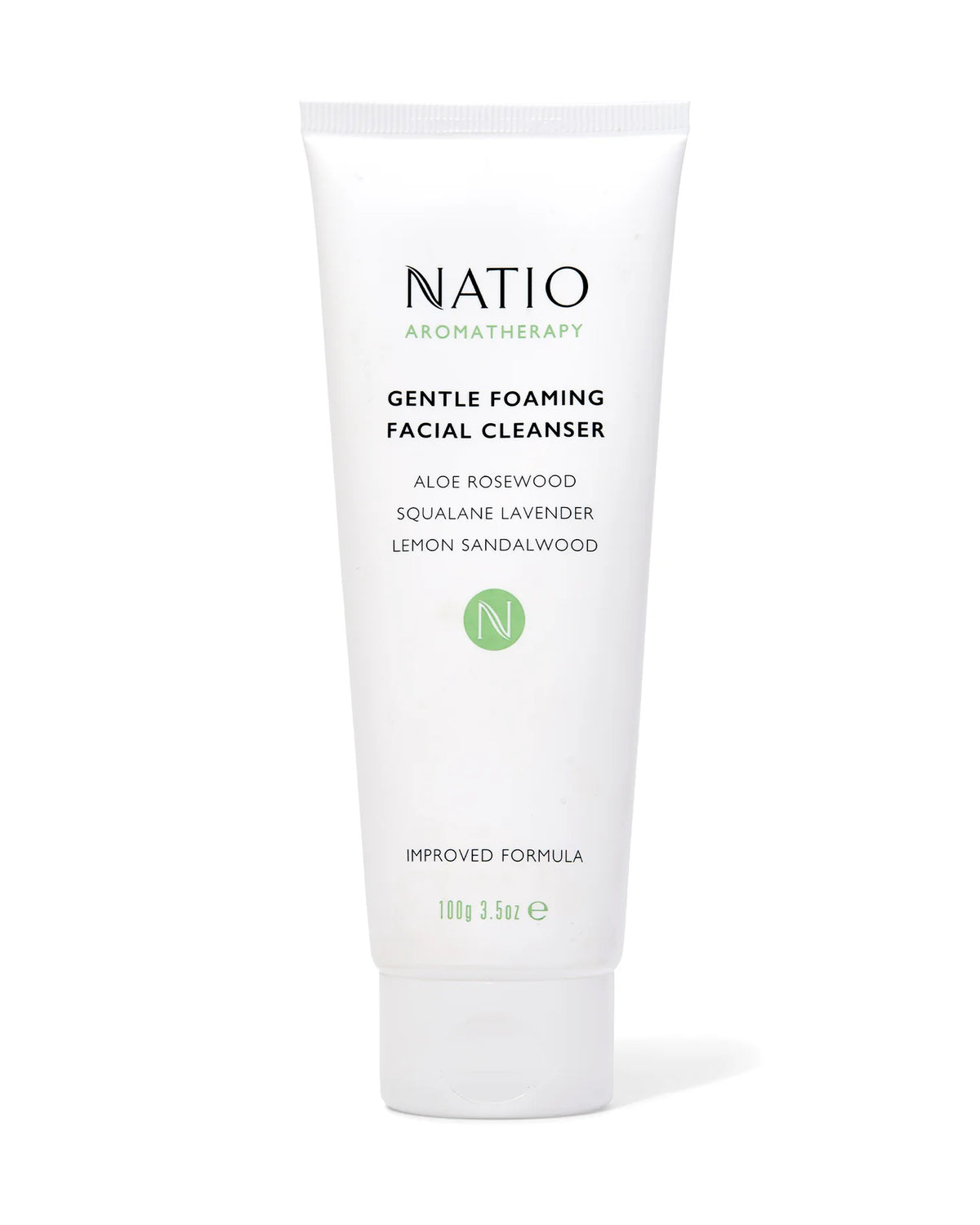 Image of natio gentle foaming facial cleanser 100g