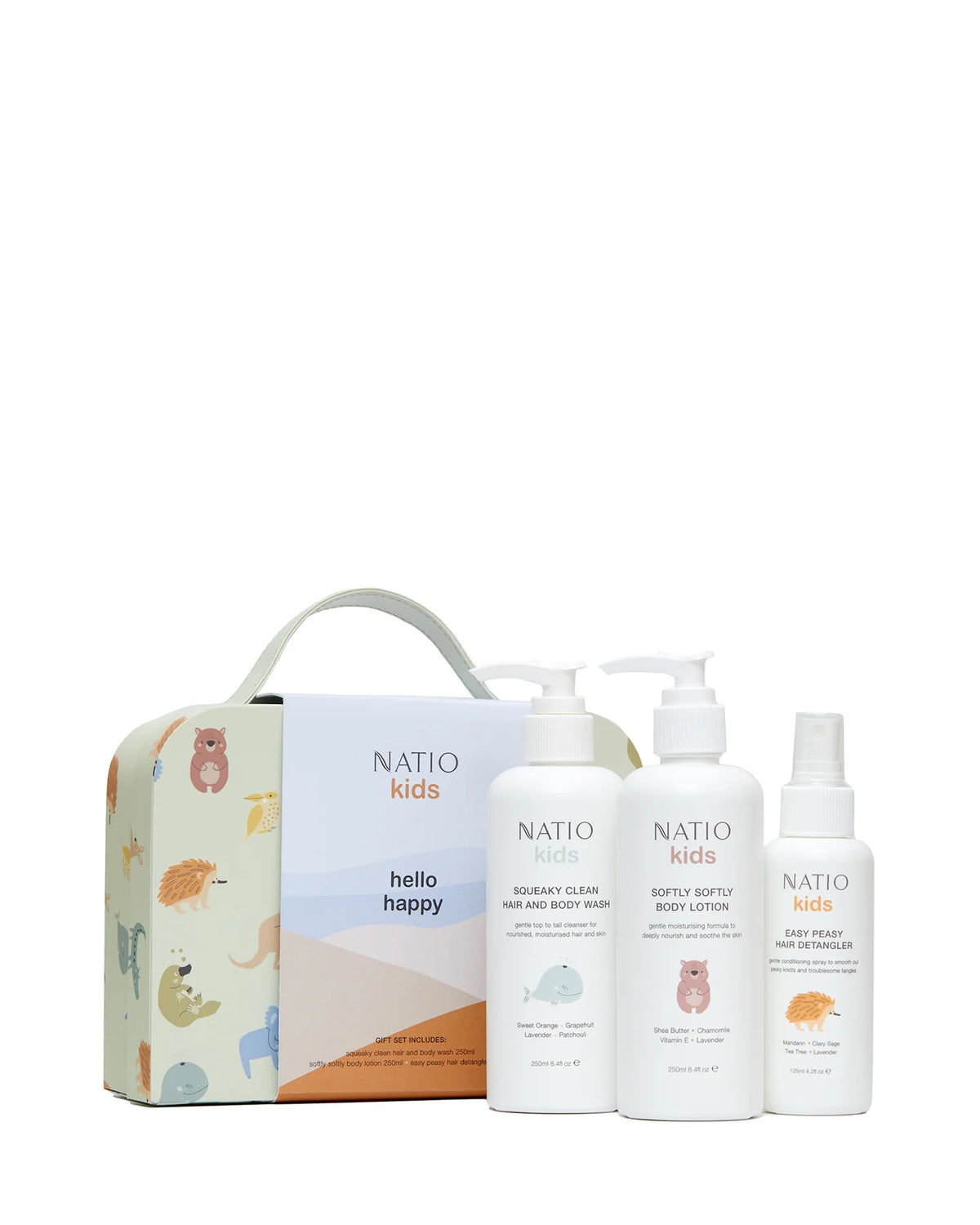 image of natio hello happy gift set