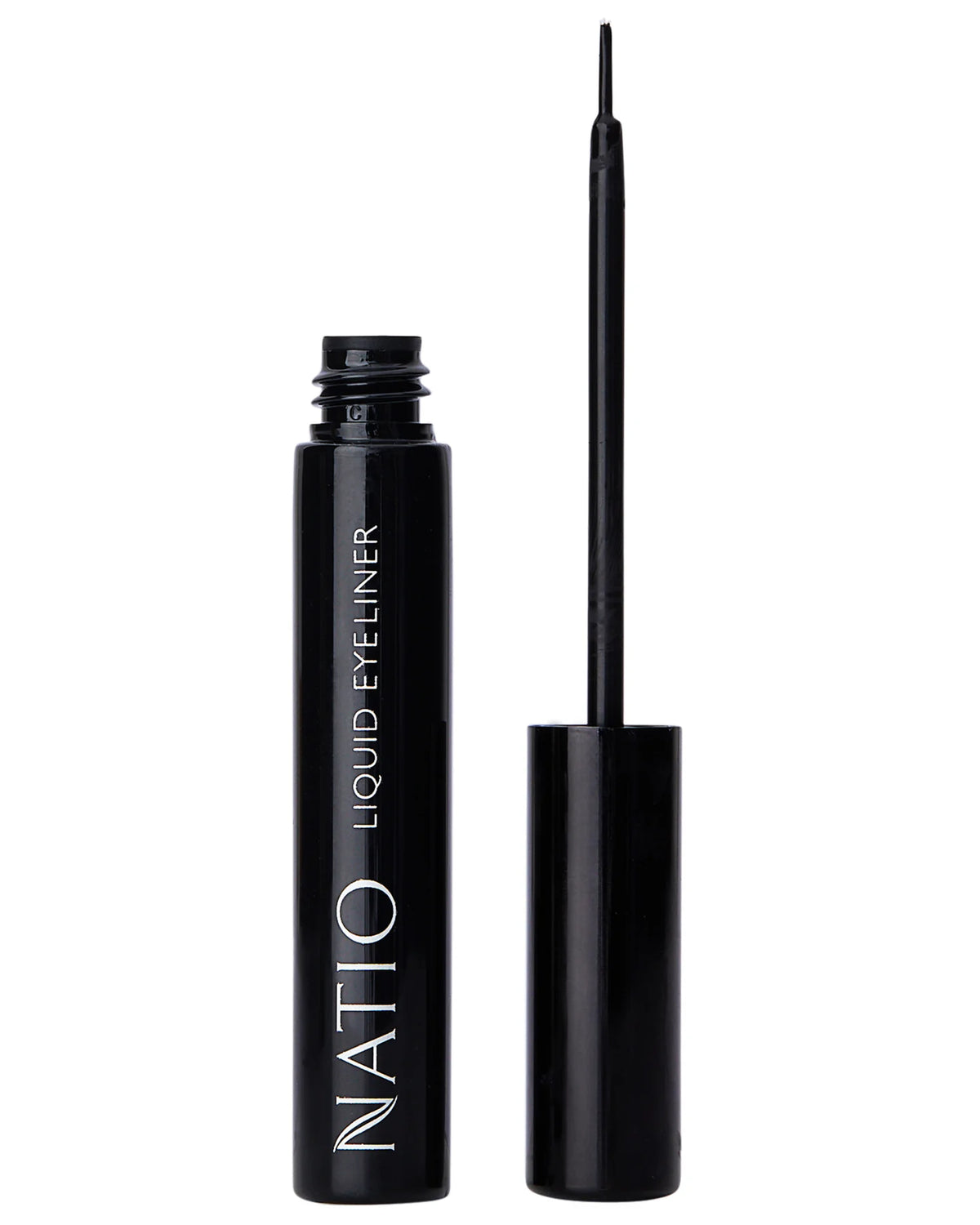 Image of natio liquid eyeliner black