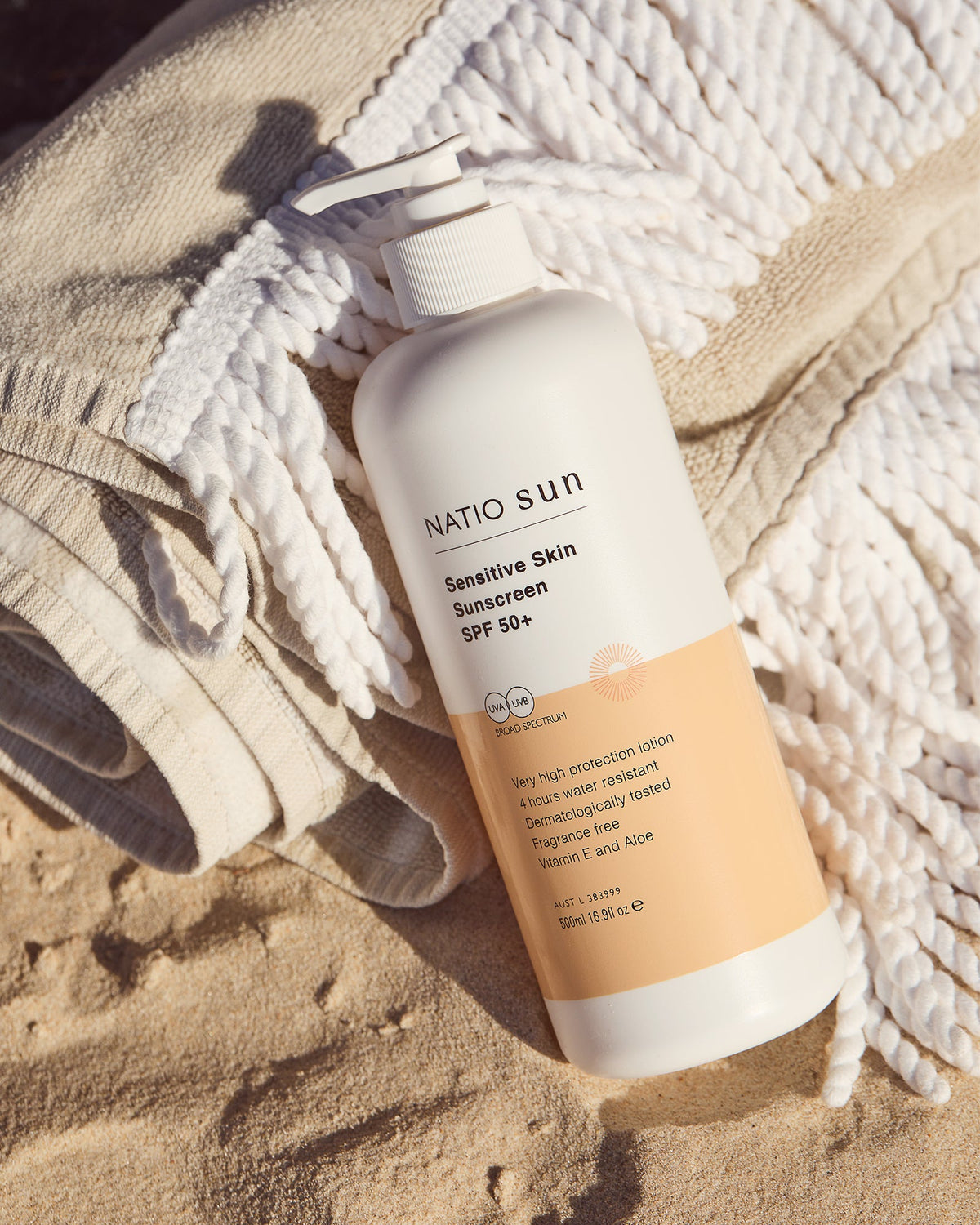 Sensitive Skin Sunscreen SPF50+ 500ml