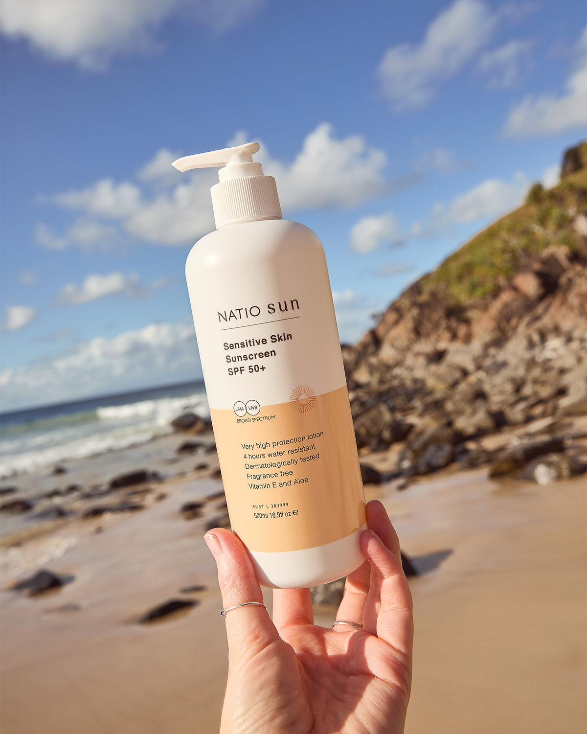 Sensitive Skin Sunscreen SPF50+ 500ml