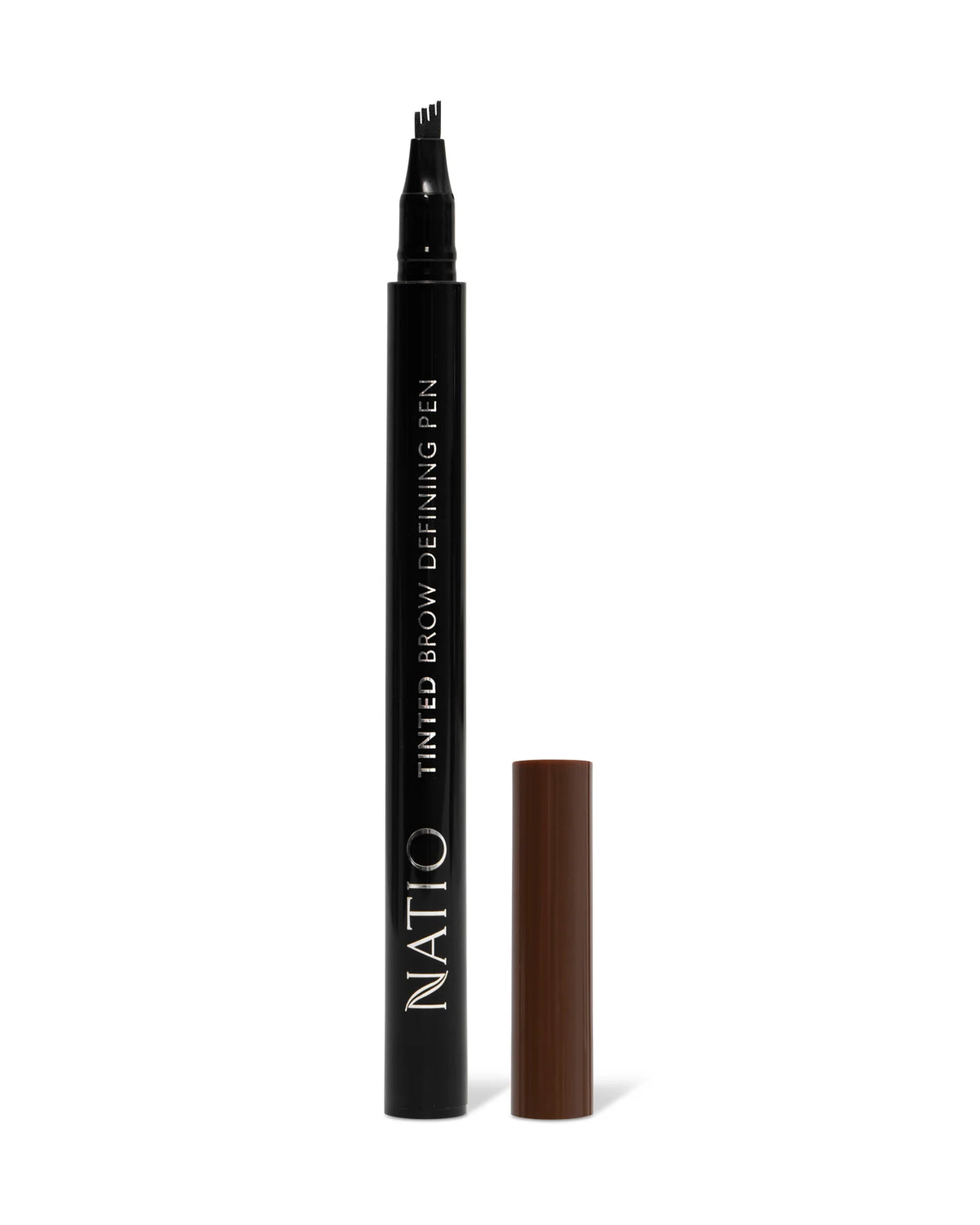 Image of natio brow pen in dark brown