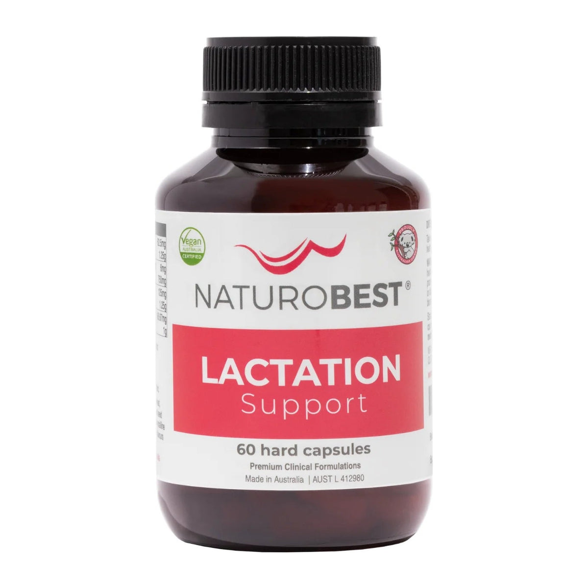 NaturoBest Lactation Support, 60 capsules, front of pack