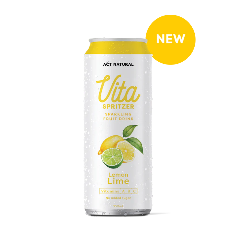 Vita Spritzer Lemon Lime Carton 12x330ml-Matakana Pharmacy