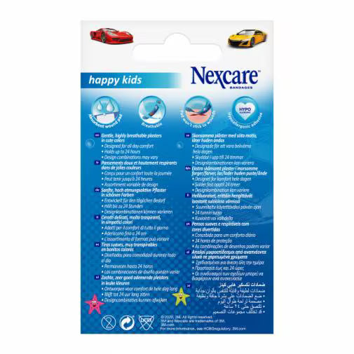 Kids Plasters Cool Assorted 20 Pack-Nexcare-Matakana Pharmacy
