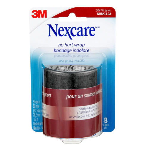 Image of Nexcare no hurt wrap in black colour