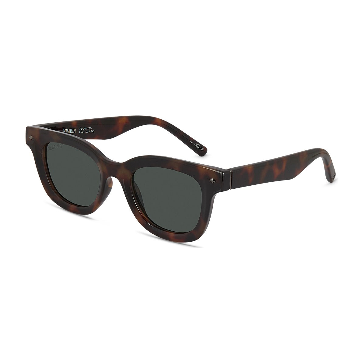 Wollumbin Nimbin coconut tortoiseshell frame, angled