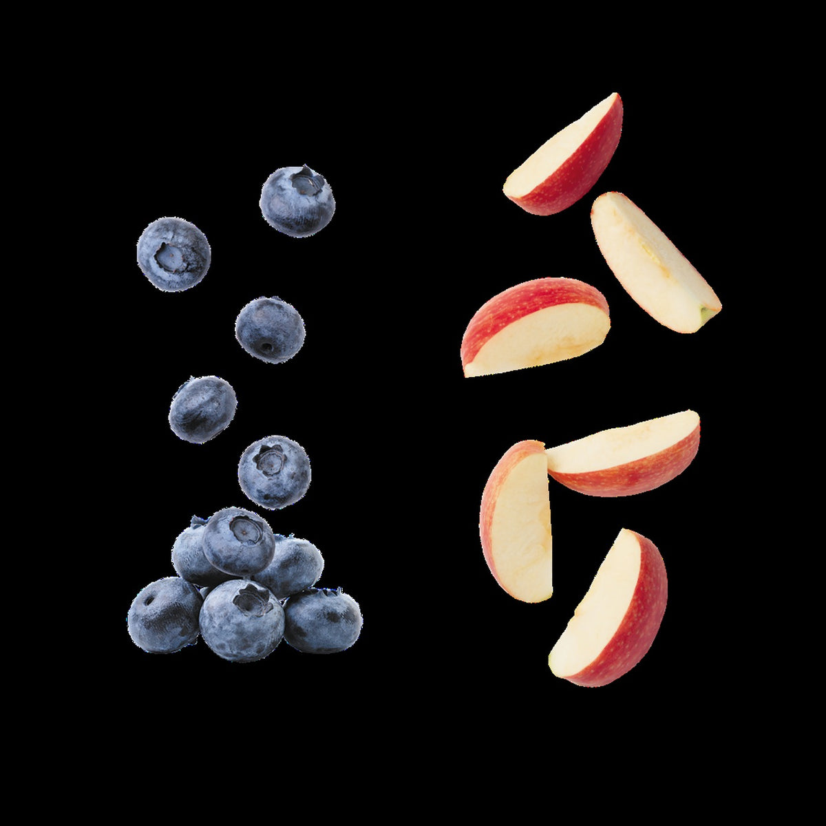 NaturKidz Fruit Crispz Apple Sticks & Blueberry, the ingredients it is made from
