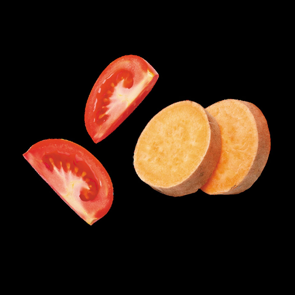 NaturKidz Veggie Meltz Sweet Potato & Tomato, the ingredients it is made from