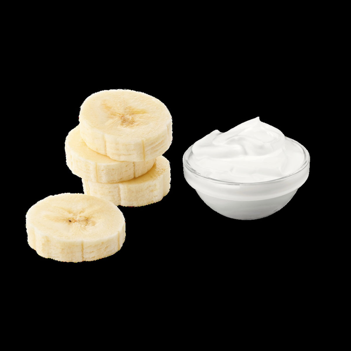 NaturKidz Yoghurt Meltz Banana, the ingredients it is made from