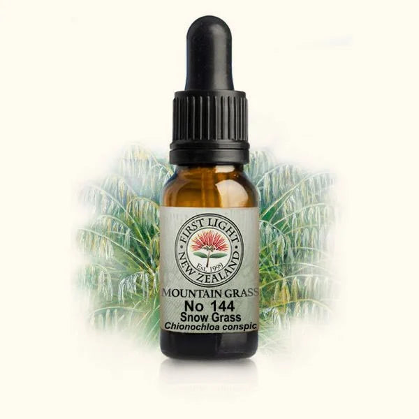 Mt Aorangi Snow Grass 10ml-First Light Essences-Matakana Pharmacy