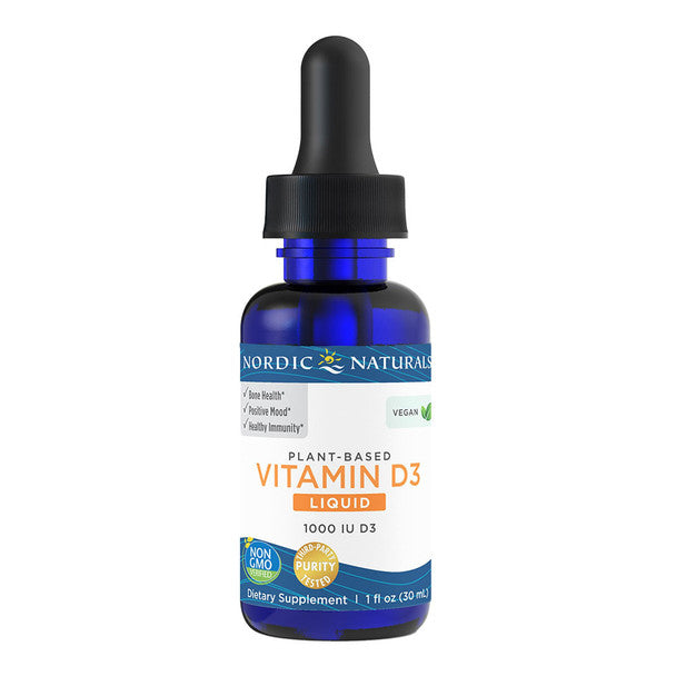 Image of nordic naturals plant based vitamin D3 liquid