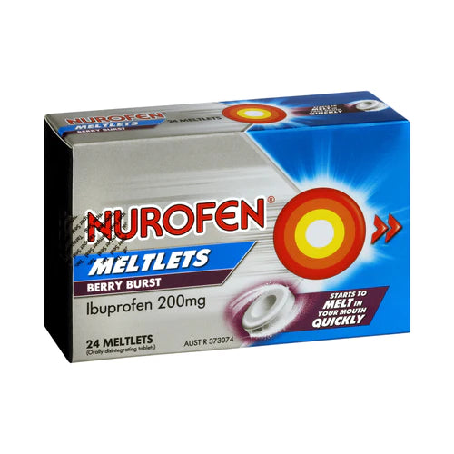 Image of Nurofen meltlets 24 pack