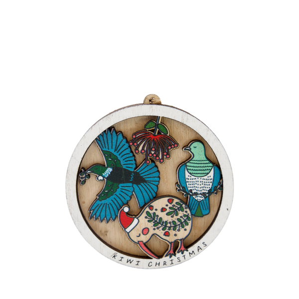Christmas Decoration NZ Birds-Matakana Pharmacy